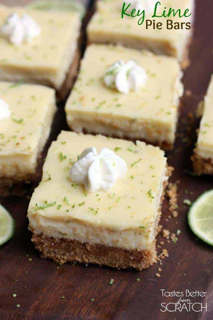 Key Lime Pie Bars - Tastes Better From Scratch
