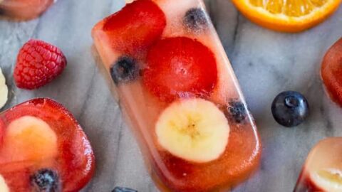 Ice Cube Tray Mini Fruit Popsicles - Tastes Better From Scratch