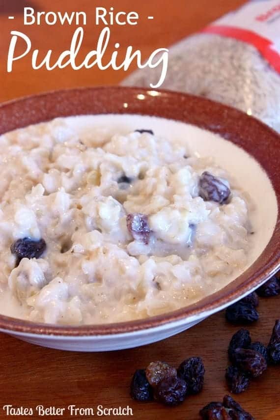 Creamy Brown Rice Pudding Tastes Better From Scratch