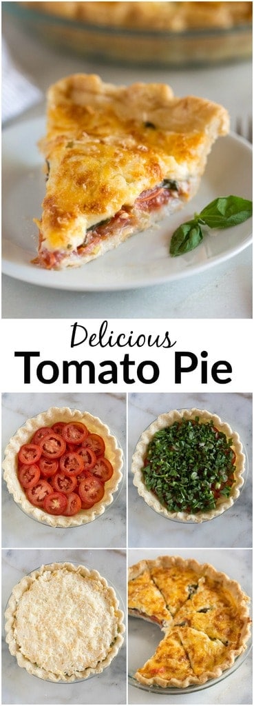 The Best Tomato Pie - Tastes Better From Scratch