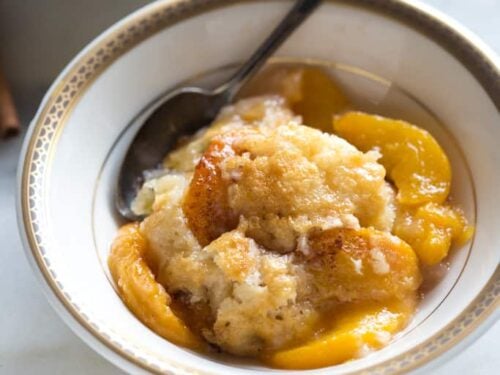 Old Fashioned Peach Cobbler - Tastes Better From Scratch