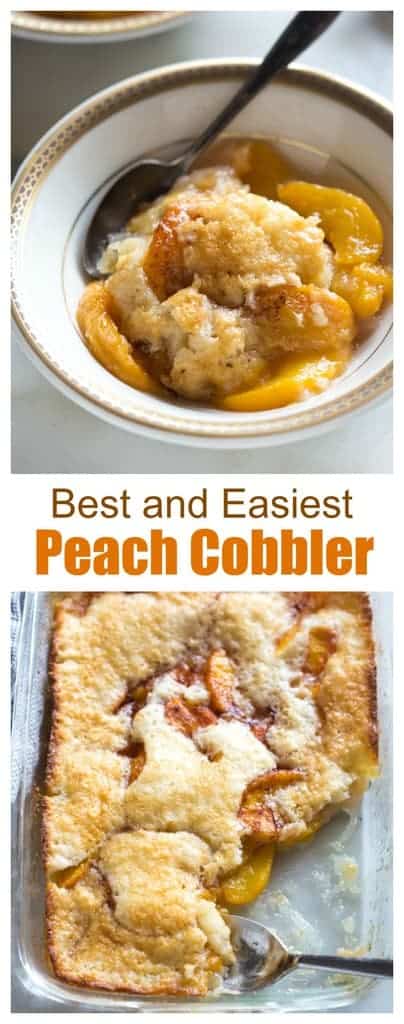 Old Fashioned Peach Cobbler - Tastes Better From Scratch