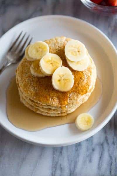 Protein Pancakes (that taste GOOD!) - Tastes Better From Scratch