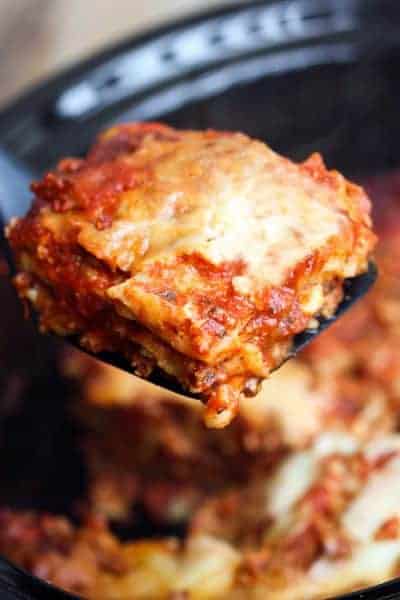 Slow Cooker Lasagna Recipe - Tastes Better From Scratch