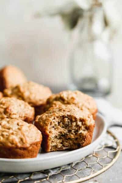 Easy Banana Oat Muffins - Tastes Better From Scratch
