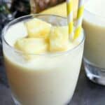 Pineapple Banana Smoothie recipe on TastesBetterFromScratch.com