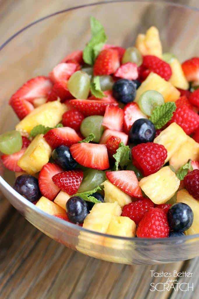 Fresh Fruit Salad Tastes Better From Scratch