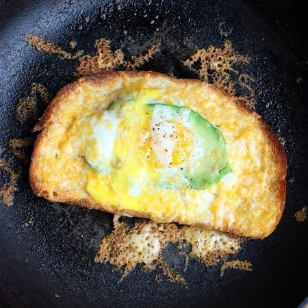 Avocado and Egg in a Hole from TastesBetterFromScratch.com