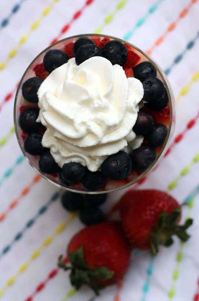 Berry Vanilla Pudding Cups from TastesBetterFromScratch.com