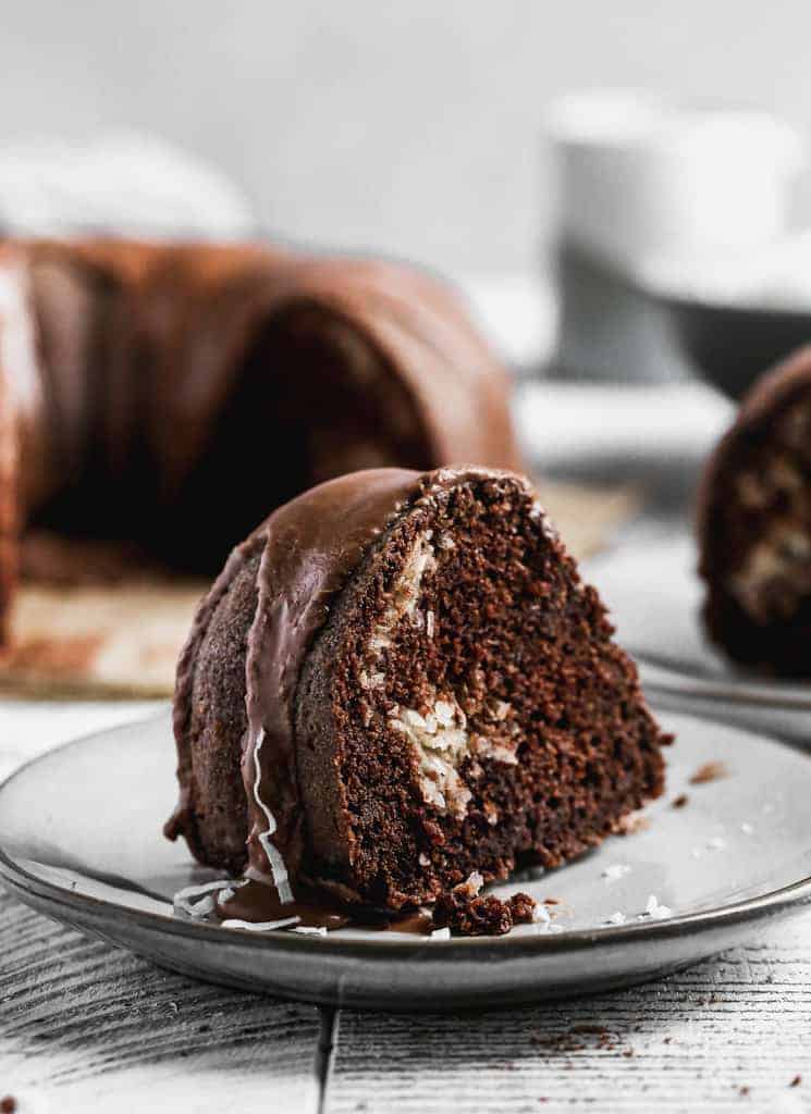 Chocolate Macaroon Bundt Cake - Tastes Better From Scratch