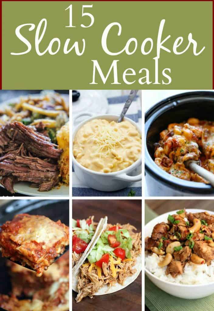 15 Slow Cooker Meals | - Tastes Better From Scratch