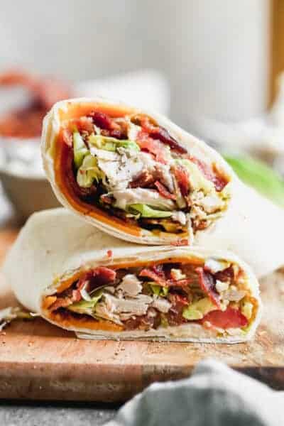 Easy Turkey Club Wrap - Tastes Better From Scratch