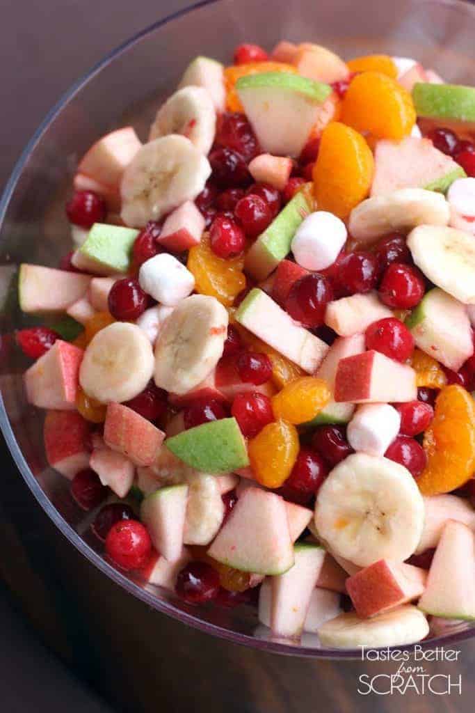 Apple Cranberry Fruit Salad | Tastes Better From Scratch