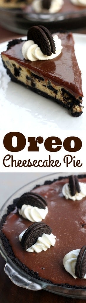 Oreo Cheesecake Pie - Tastes Better From Scratch