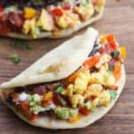 Seven Layer Breakfast Tacos| Tastes Better From Scratch