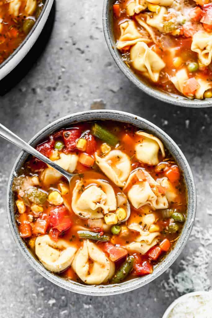 Tomato Tortellini Soup - Life With My Littles