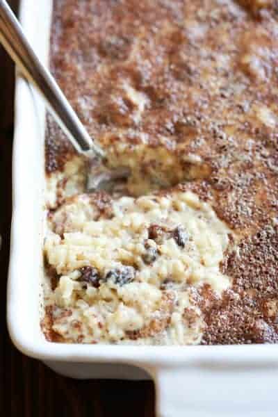 Baked Rice Pudding Recipe - Tastes Better From Scratch