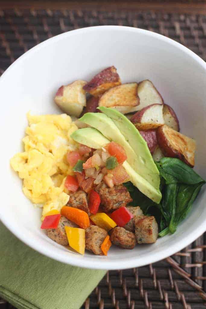 Egg and Sausage Brinner Bowls | Tastes Better From Scratch