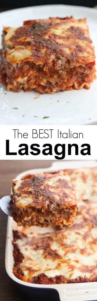 Classic Italian Lasagna - Tastes Better From Scratch