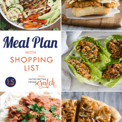 Tastes Better From Scratch Meal Plans Free Weekly Meal Plans With Grocery Lists Tastes Better From Scratch How Many Meals You Have Each Day Depends On Your Activity Level And