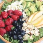 Berry Almond Avocado Salad with Poppyseed Dressing | Tastes Better From Scratch