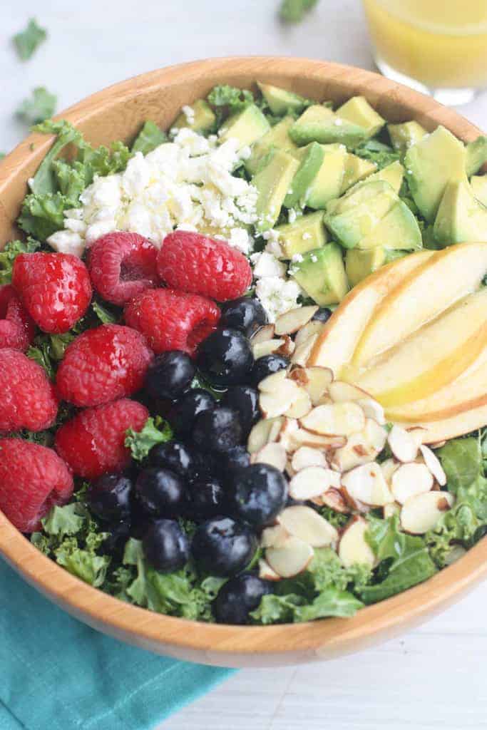 Berry Almond Avocado Salad with Poppyseed Dressing | Tastes Better From Scratch