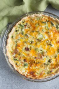 Broccoli Cheese Quiche - Tastes Better From Scratch