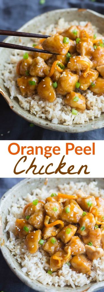 Better than take-out Orange Peel Chicken recipe that couldn't be easier to make from scratch! | Tastes Better From Scratch