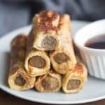 French Toast Sausage Roll-Ups | Tastes Better From Scratch