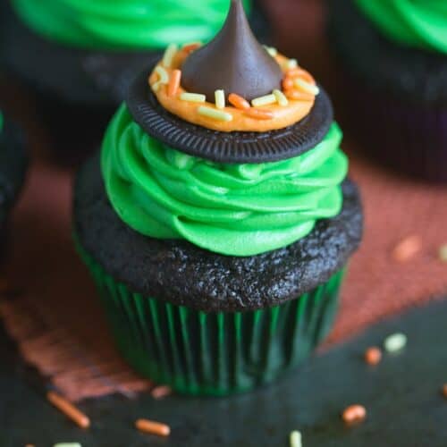 Witches Hat Cupcakes 1
