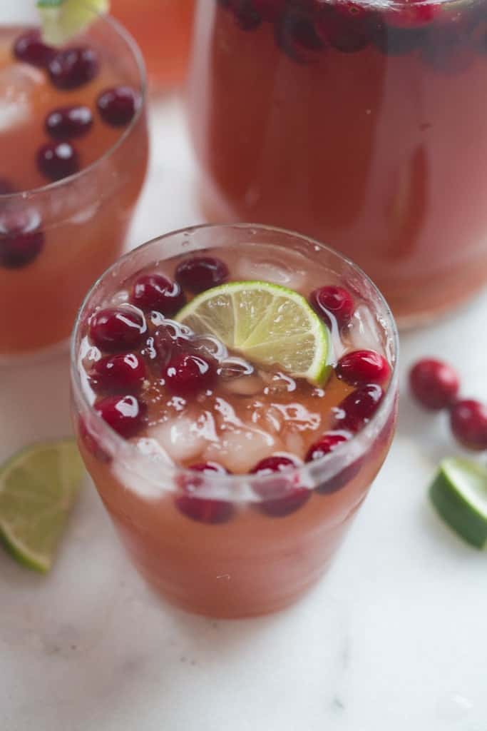 Sparkling Cranberry Apple Punch - Tastes Better From Scratch