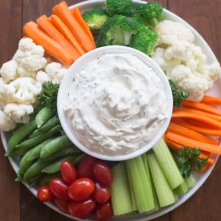 Easy Vegetable Dip | Tastes Better From Scratch