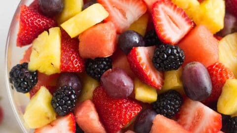 Fresh Fruit Bowl - Tastes Better From Scratch