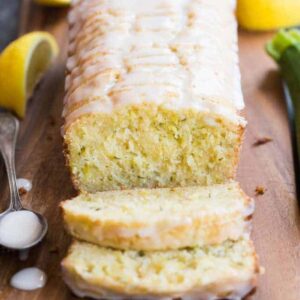 Lemon Zucchini Bread is one of our favorite quick bread recipes during the summer months! This super flavorful and moist bread tastes great for dessert, as a snack, or even for breakfast or brunch. | tastesbetterfromscratch.com