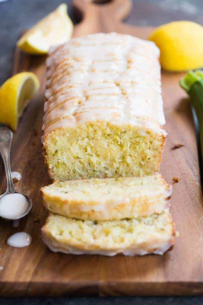Lemon Zucchini Bread is one of our favorite quick bread recipes during the summer months! This super flavorful and moist bread tastes great for dessert, as a snack, or even for breakfast or brunch. | tastesbetterfromscratch.com