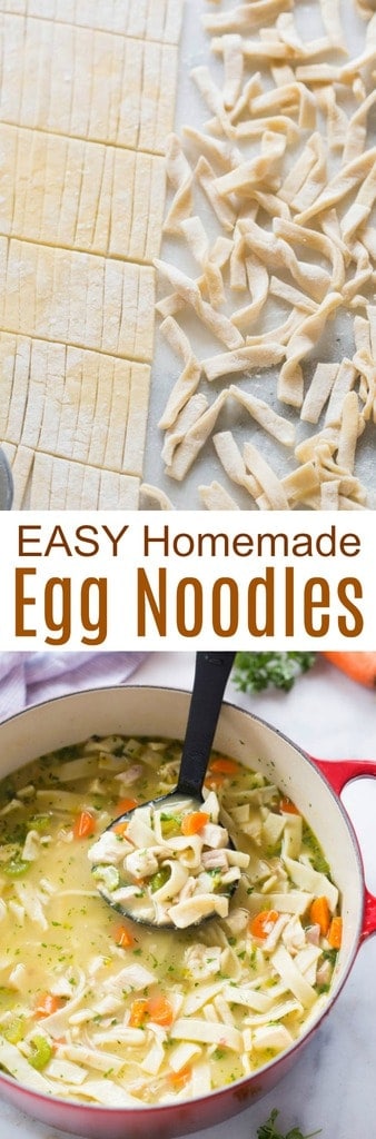 Easy Homemade Egg Noodles | Tastes Better From Scratch
