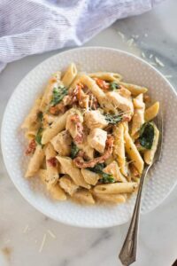 Instant Pot Tuscan Chicken Pasta - Tastes Better from Scratch