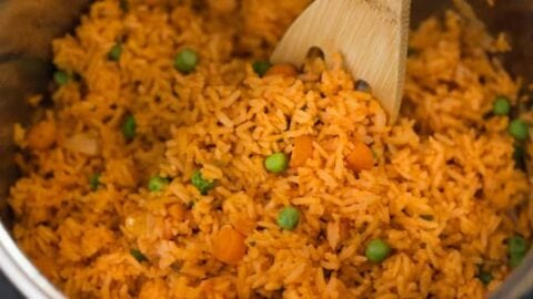 Instant Pot Easy Mexican Rice & Beans