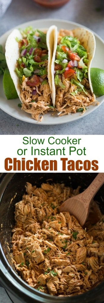 Slow Cooker Chicken Tacos - Tastes Better From Scratch