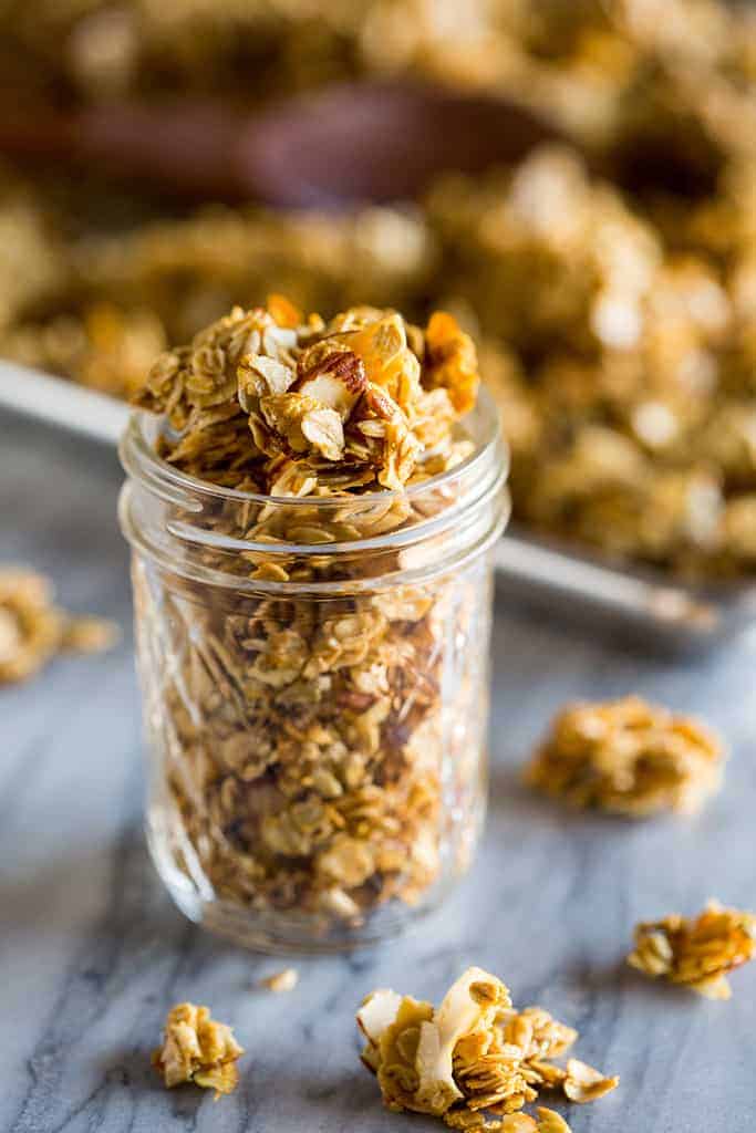 Healthy Homemade Granola Recipe - JoyFoodSunshine