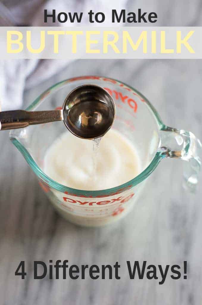 How to make buttermilk - tastesbetterfromscratch.com