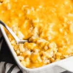 This easy homemade mac and cheese recipe has a creamy, cheesy sauce and is better than any box you can buy!