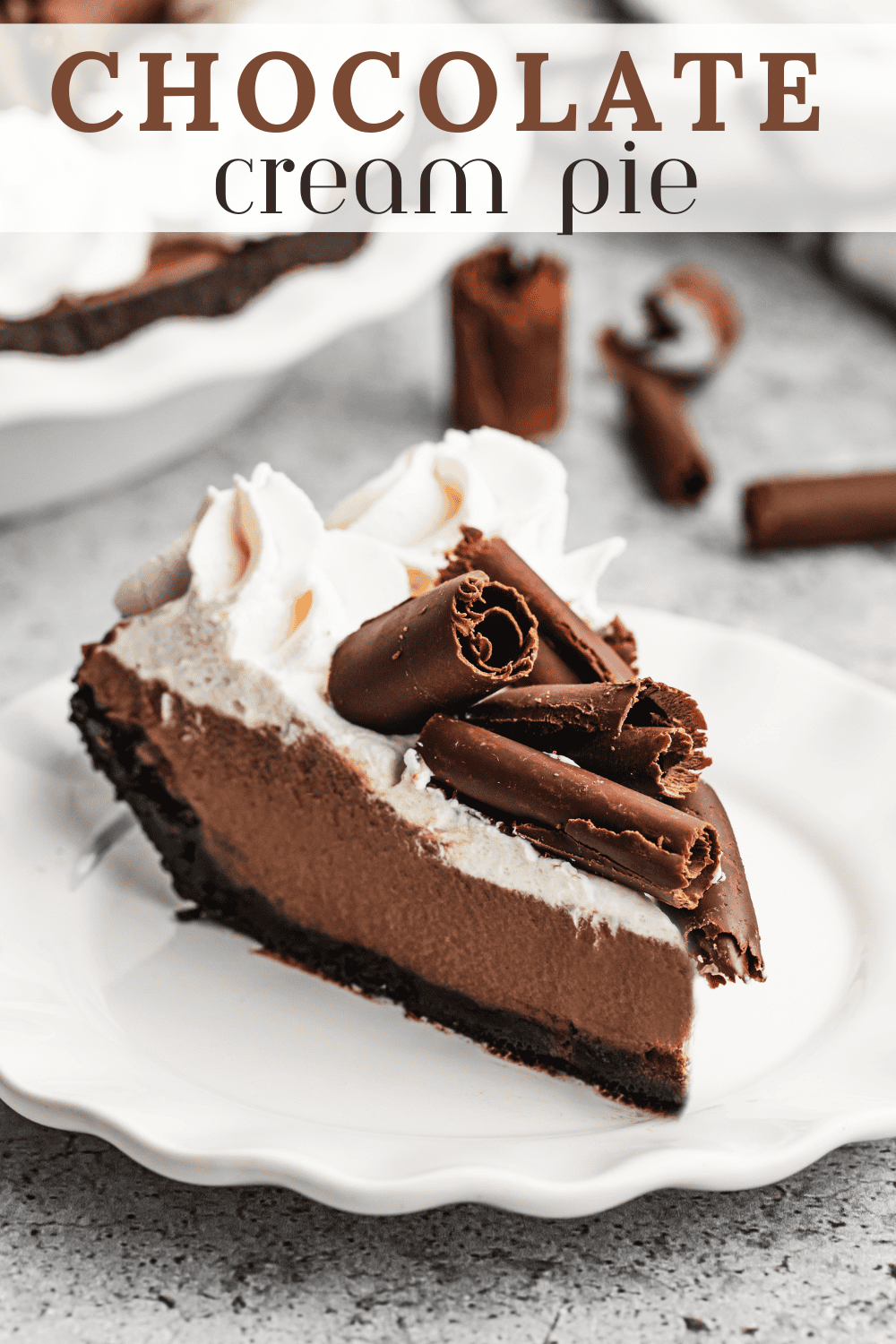 Chocolate Cream Pie