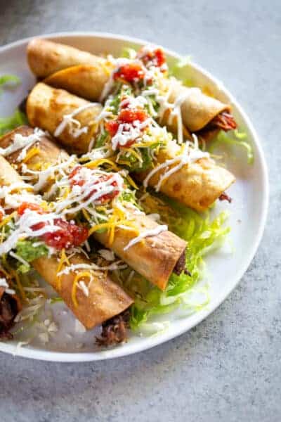 The Best Homemade Taquitos - Tastes Better from Scratch