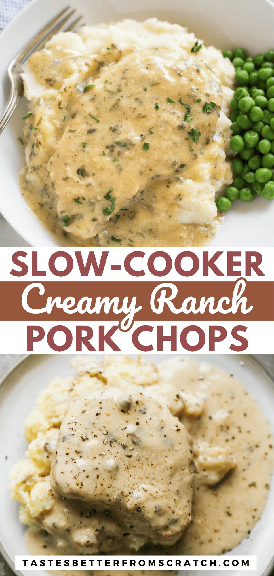 Slow Cooker Pork Chops - Tastes Better from Scratch