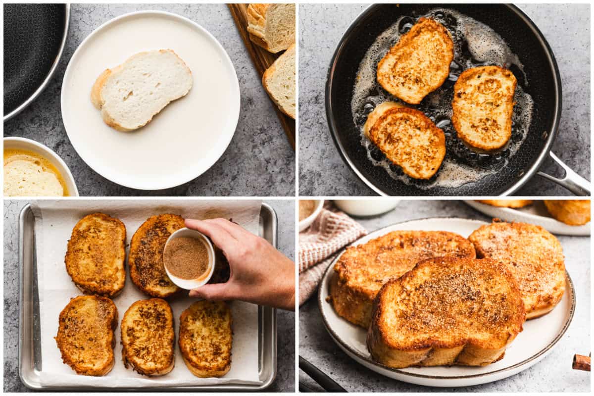 Making Torrijas is so easy with just pantry staples you already have. It results in the most delicious french toast type recipe, but Spanish style. Serve it for brunch or dessert!