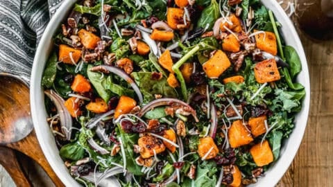 Butternut Squash Roasted Sweet Potatoes With Bacon Roasted