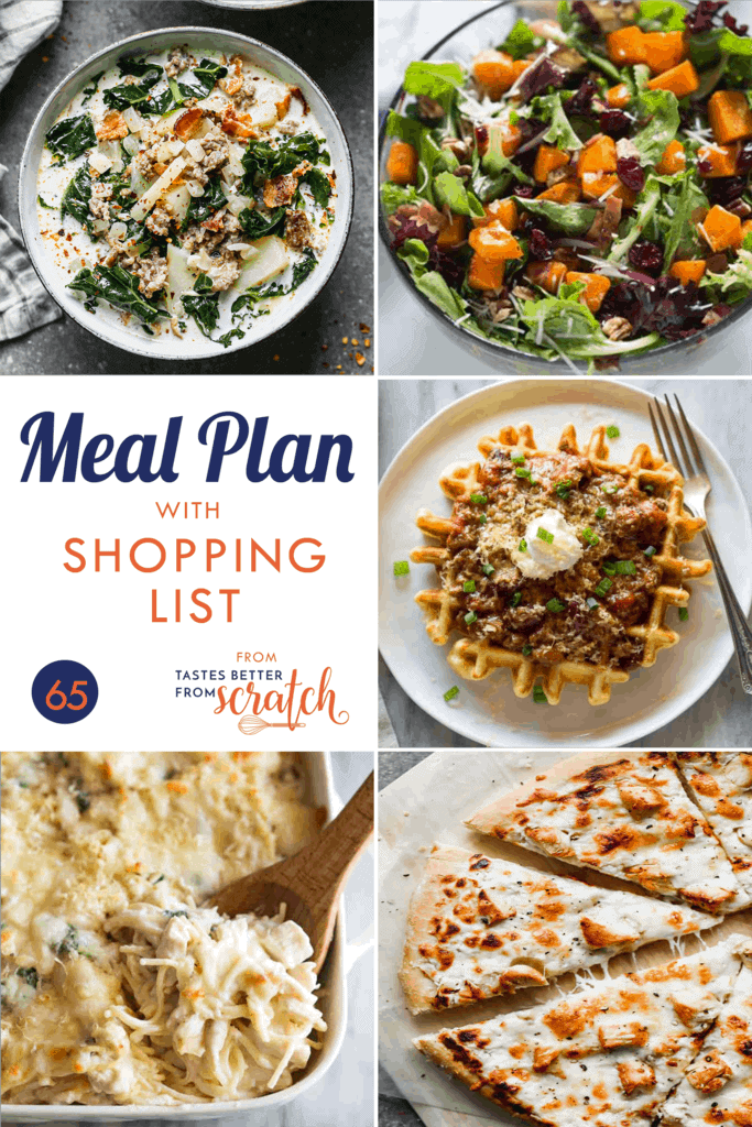 Meal Plan (65) | - Tastes Better From Scratch