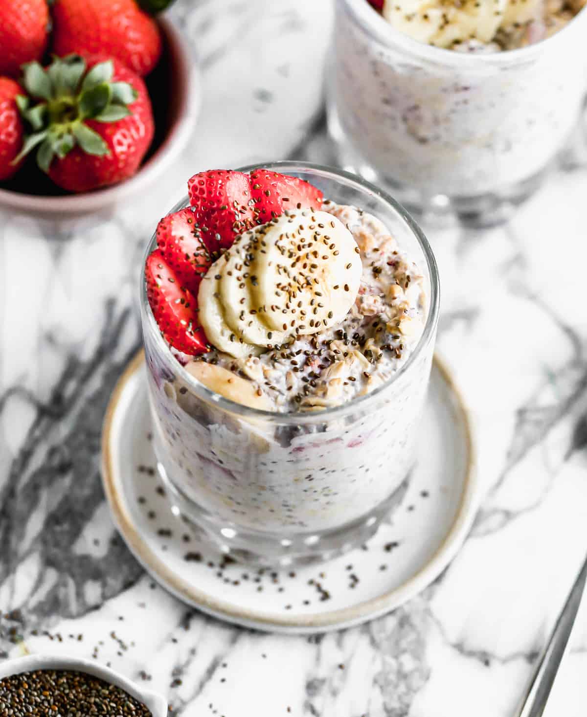 Strawberry Overnight Oats