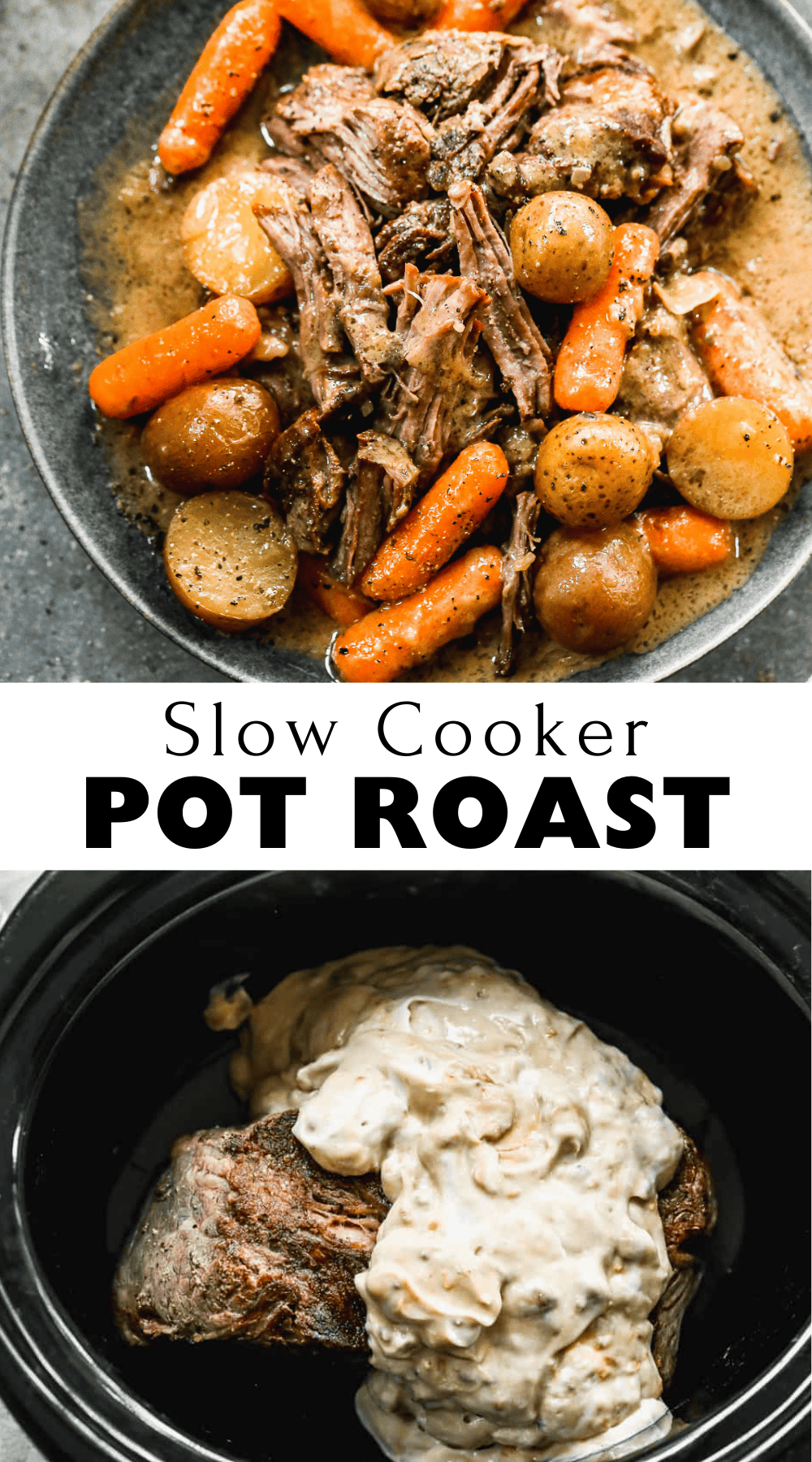 Slow Cooker Pot Roast - Tastes Better From Scratch